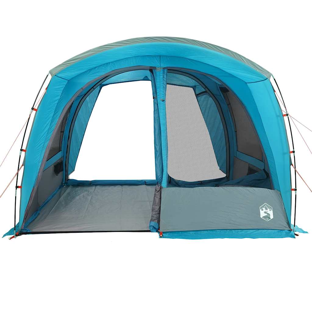 Tenda da Campeggio da Auto per 4 Persone Blu Impermeabile