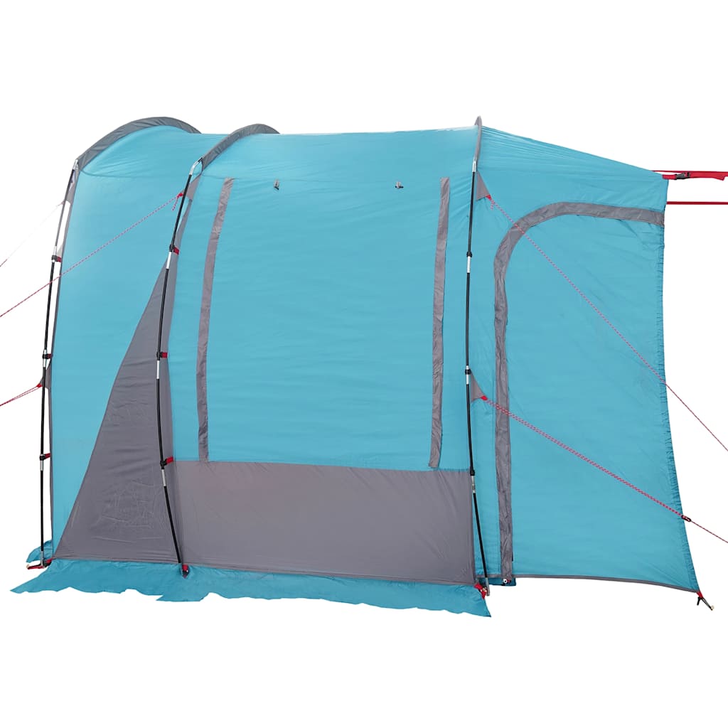 Tenda da Campeggio da Auto per 4 Persone Blu Impermeabile