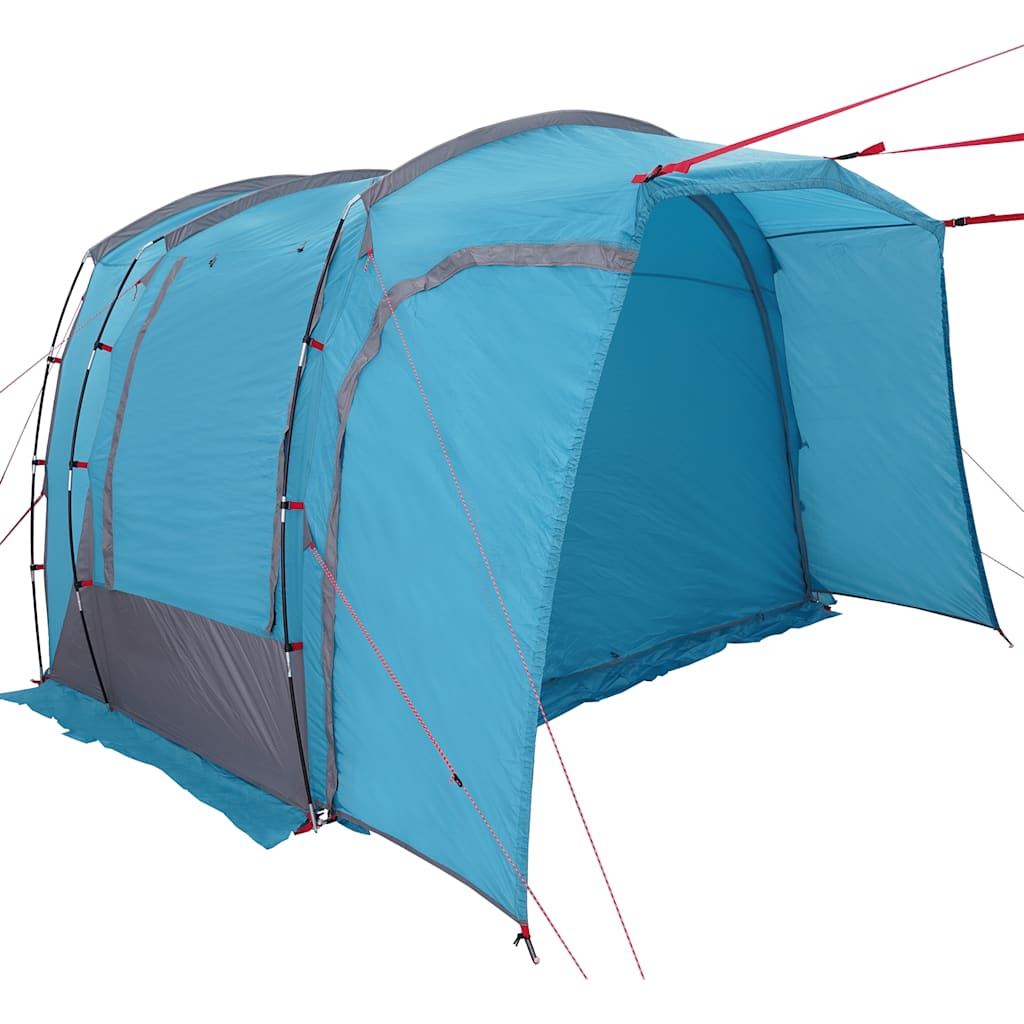 Tenda da Campeggio da Auto per 4 Persone Blu Impermeabile