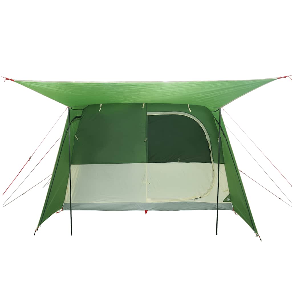 Tenda da Campeggio per Auto per 4 Persone Verde Impermeabile