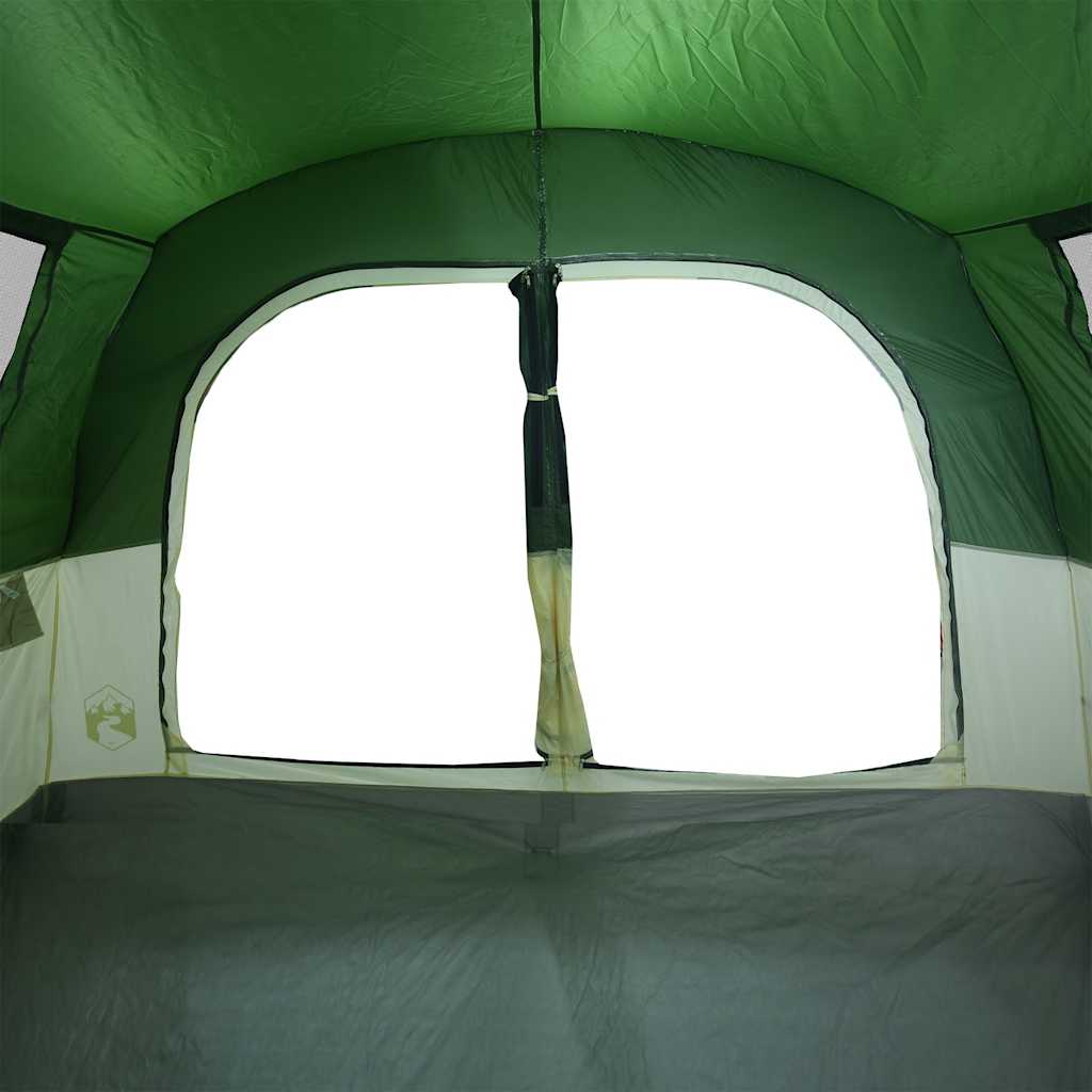 Tenda da Campeggio per Auto per 4 Persone Verde Impermeabile