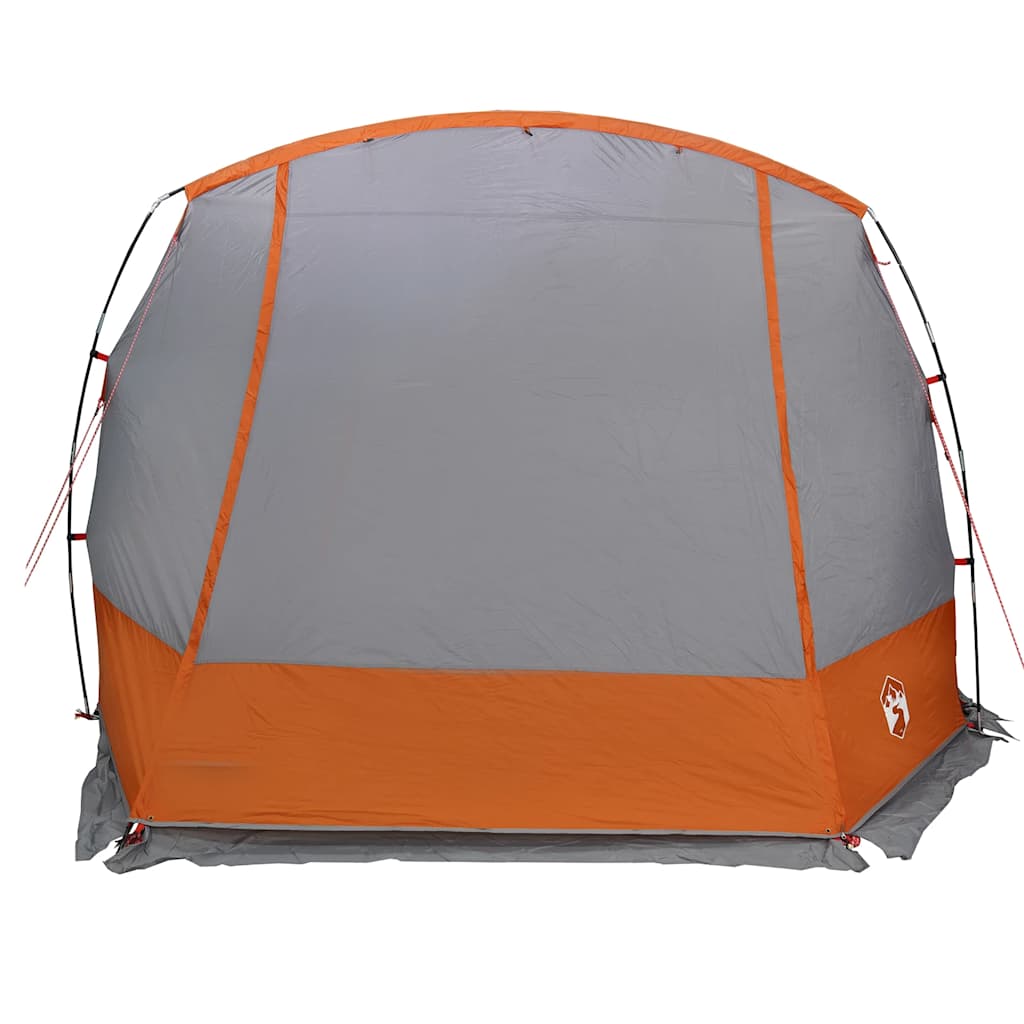 Tenda da Campeggio per Auto Grigio e Arancione Impermeabile