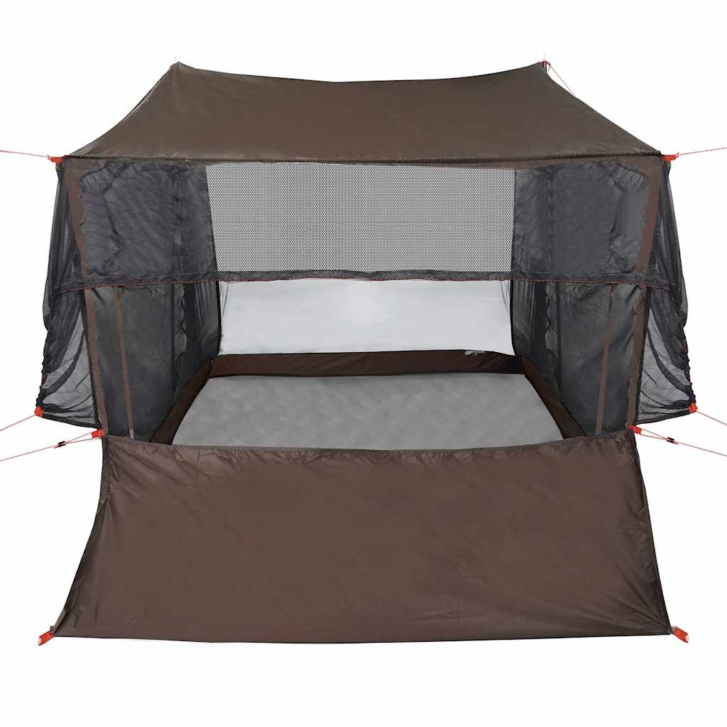 Tenda per Auto per 2 Persone Verde Impermeabile