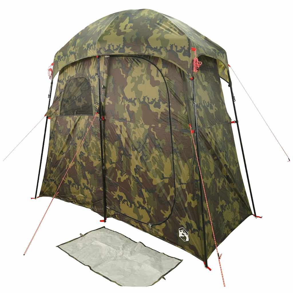 Tenda da Doccia per 2 Persone Mimetica Impermeabile