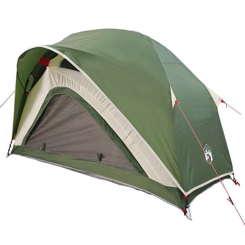 Tenda da Campeggio per 1 Persona Verde Impermeabile