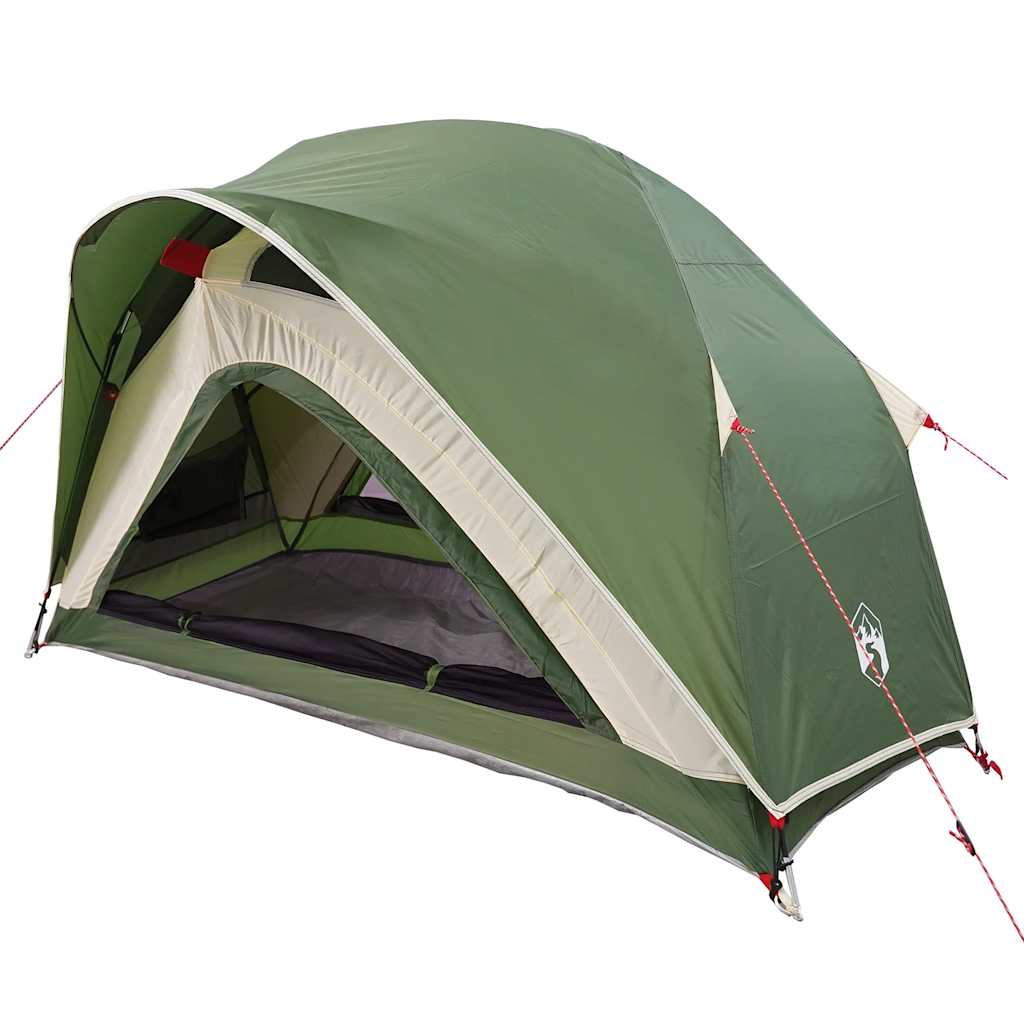 Tenda da Campeggio per 1 Persona Verde Impermeabile