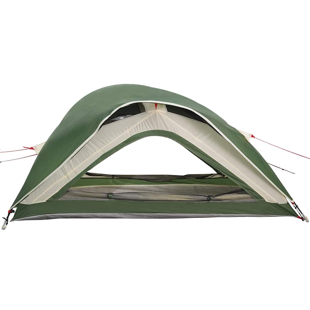 Tenda da Campeggio per 1 Persona Verde Impermeabile