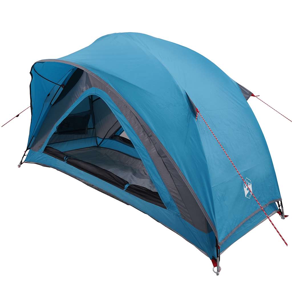 Tenda da Campeggio per 1 Persona Blu Impermeabile
