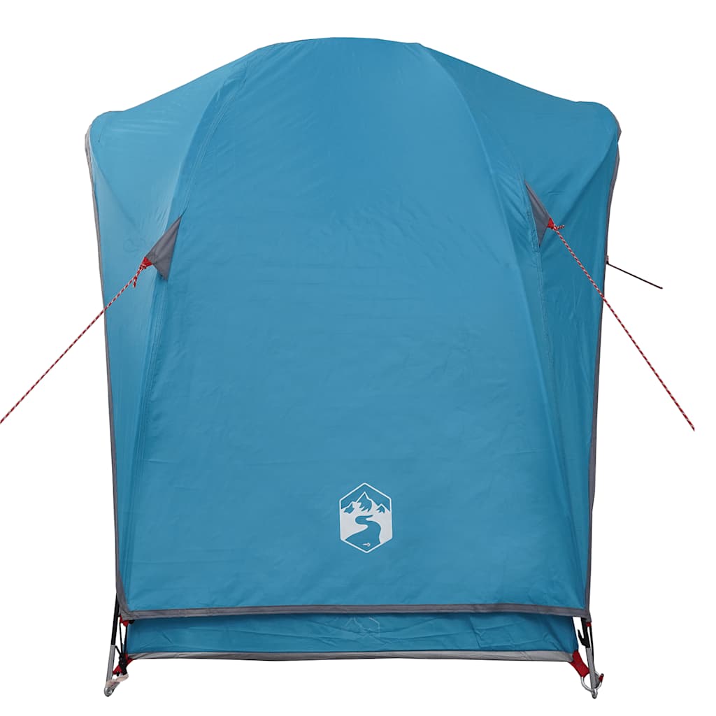 Tenda da Campeggio per 1 Persona Blu Impermeabile