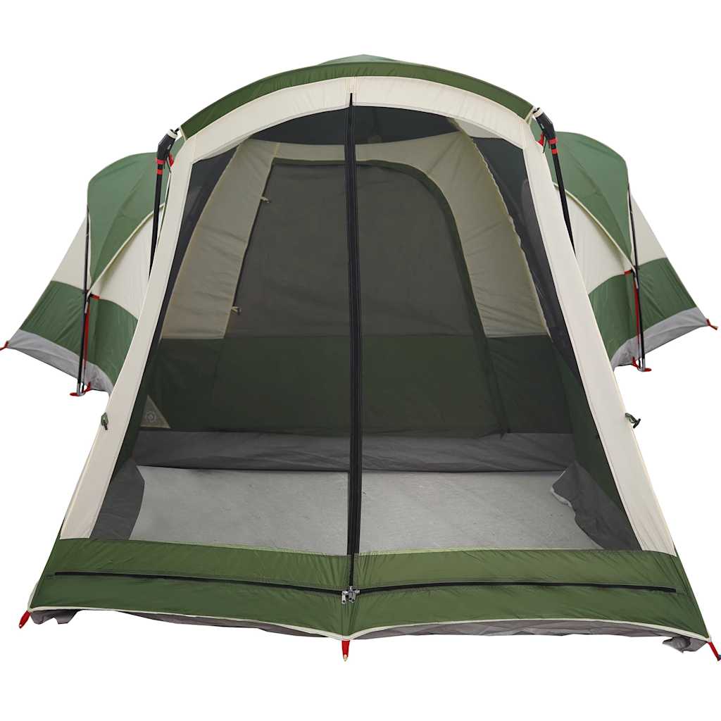 Tenda Familiare a Tunnel per 8 Persone Verde Impermeabile