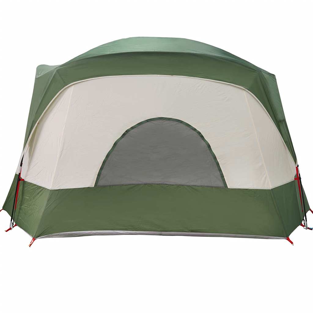 Tenda Familiare Cabina per 6 Persone Verde Impermeabile