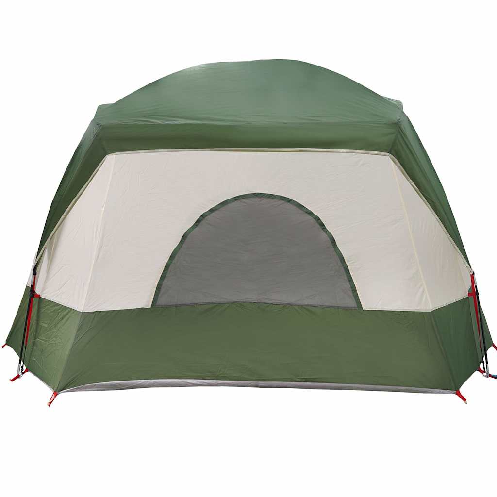 Tenda Familiare Cabina per 6 Persone Verde Impermeabile