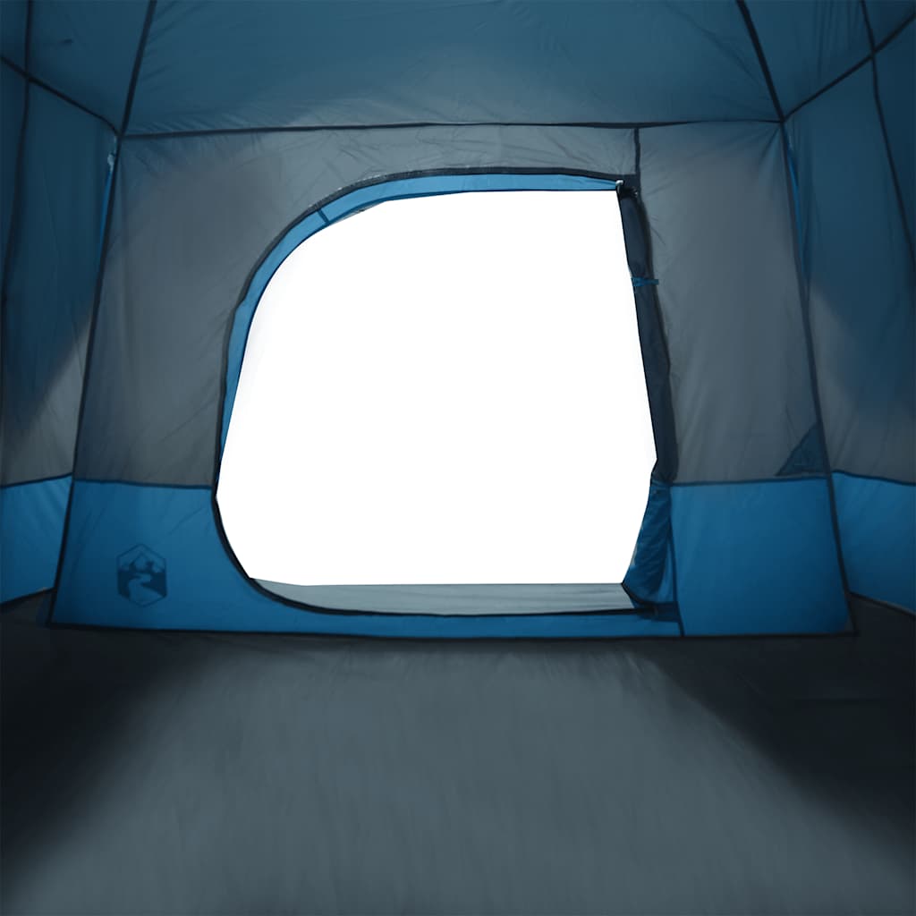 Tenda Familiare Cabina per 6 Persone Blu Impermeabile