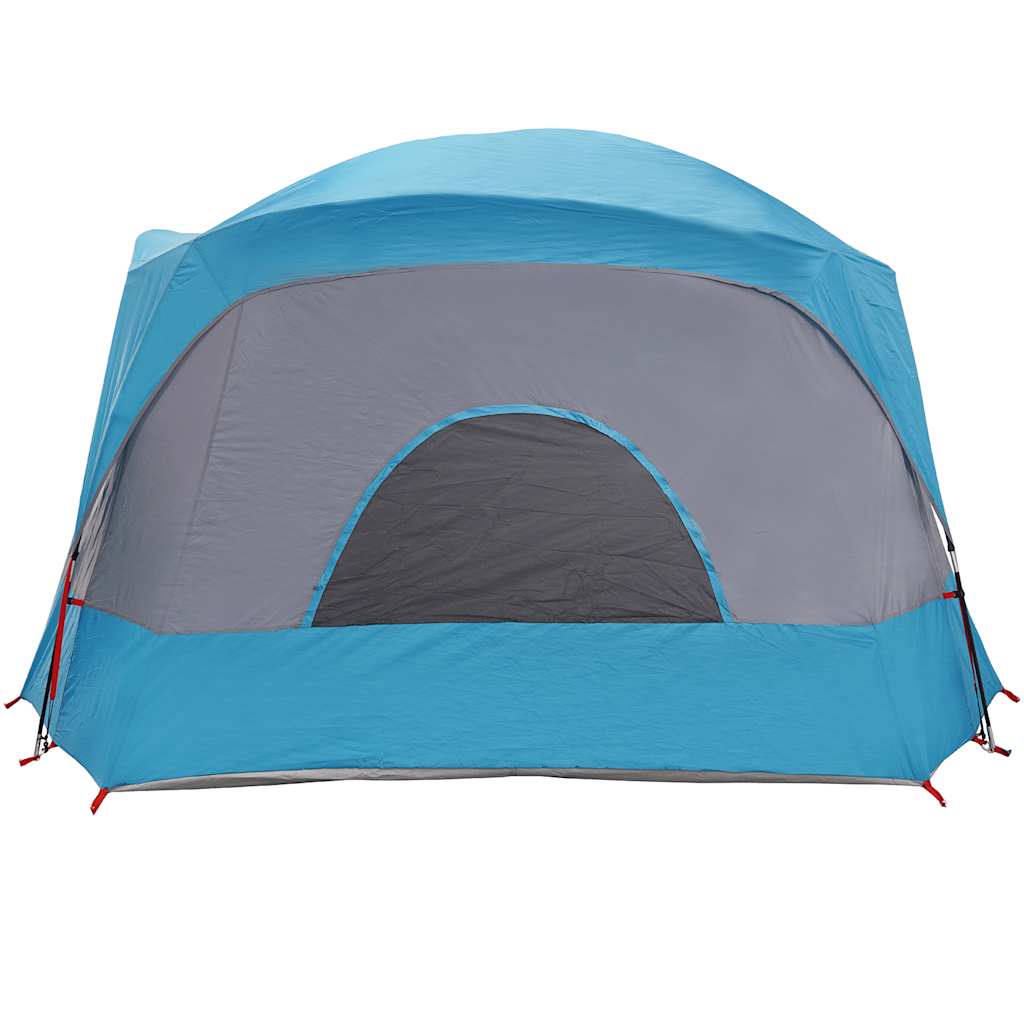 Tenda Familiare Cabina per 6 Persone Blu Impermeabile