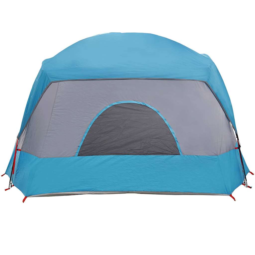 Tenda Familiare Cabina per 6 Persone Blu Impermeabile