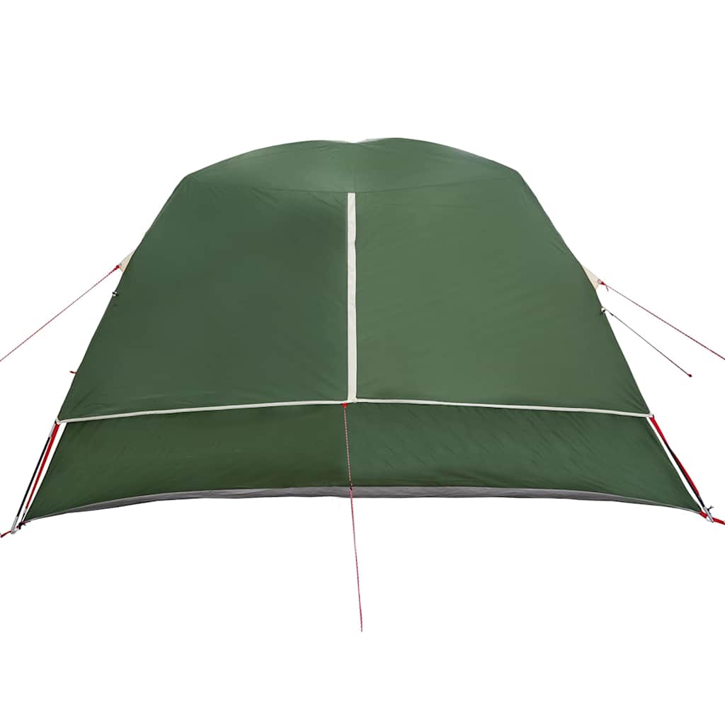Tenda Familiare Cabina per 6 Persone Verde Impermeabile