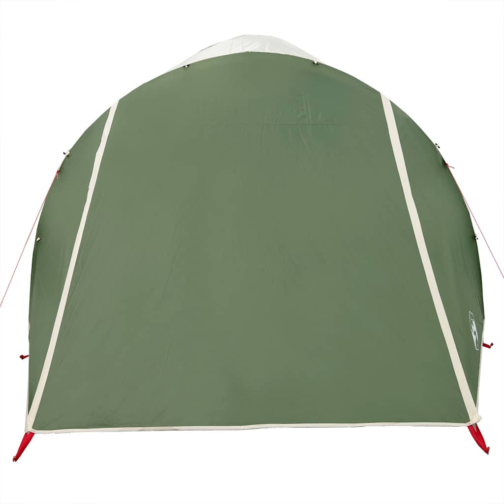 Tenda Familiare a Tunnel per 6 Persone Verde Resistente all'acqua