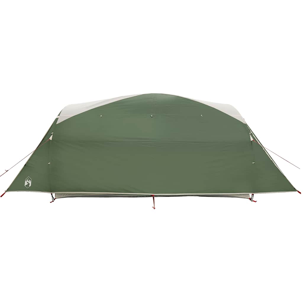 Tenda Familiare a Tunnel per 6 Persone Verde Resistente all'acqua