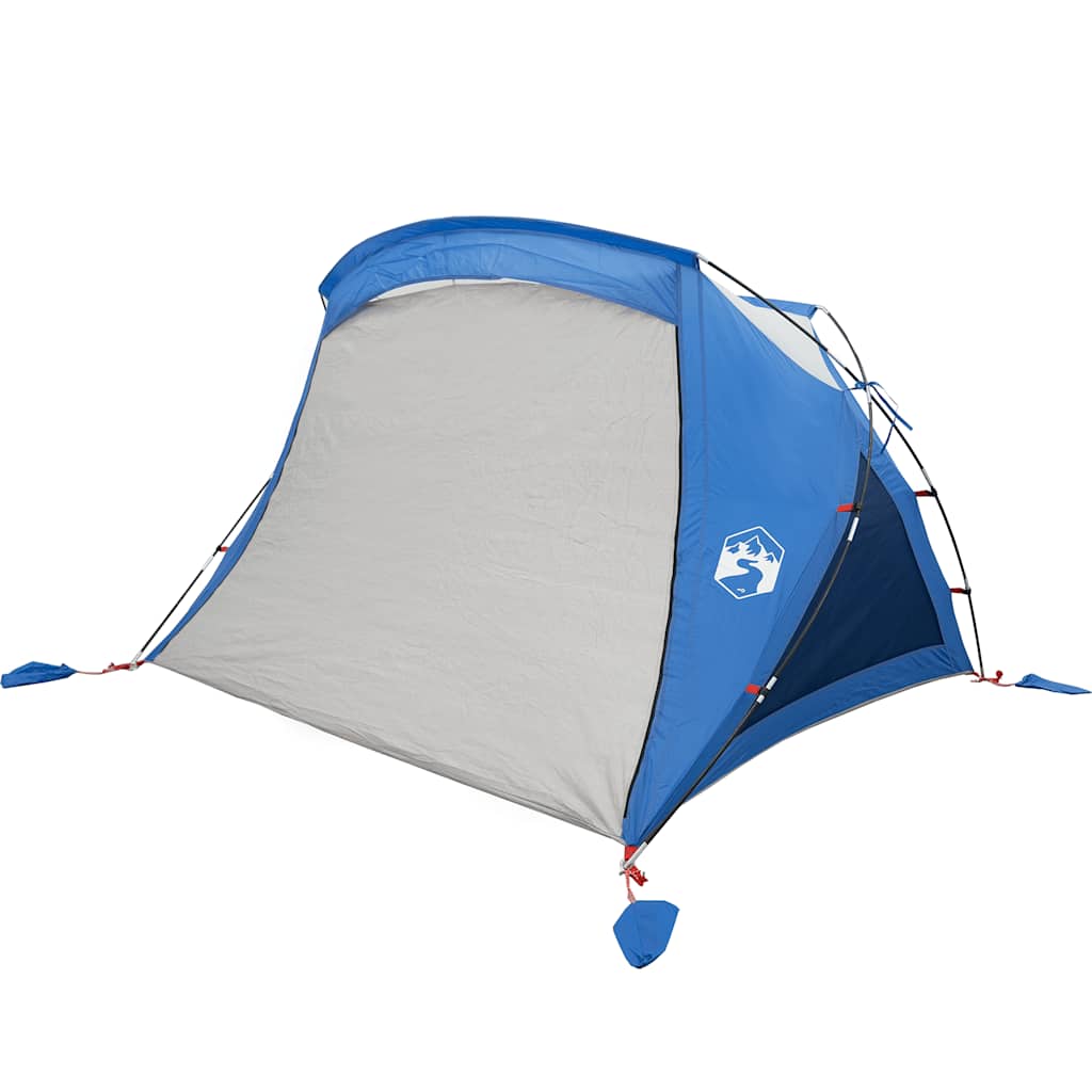 Tenda da Spiaggia 2 Persone Azzurra Impermeabile