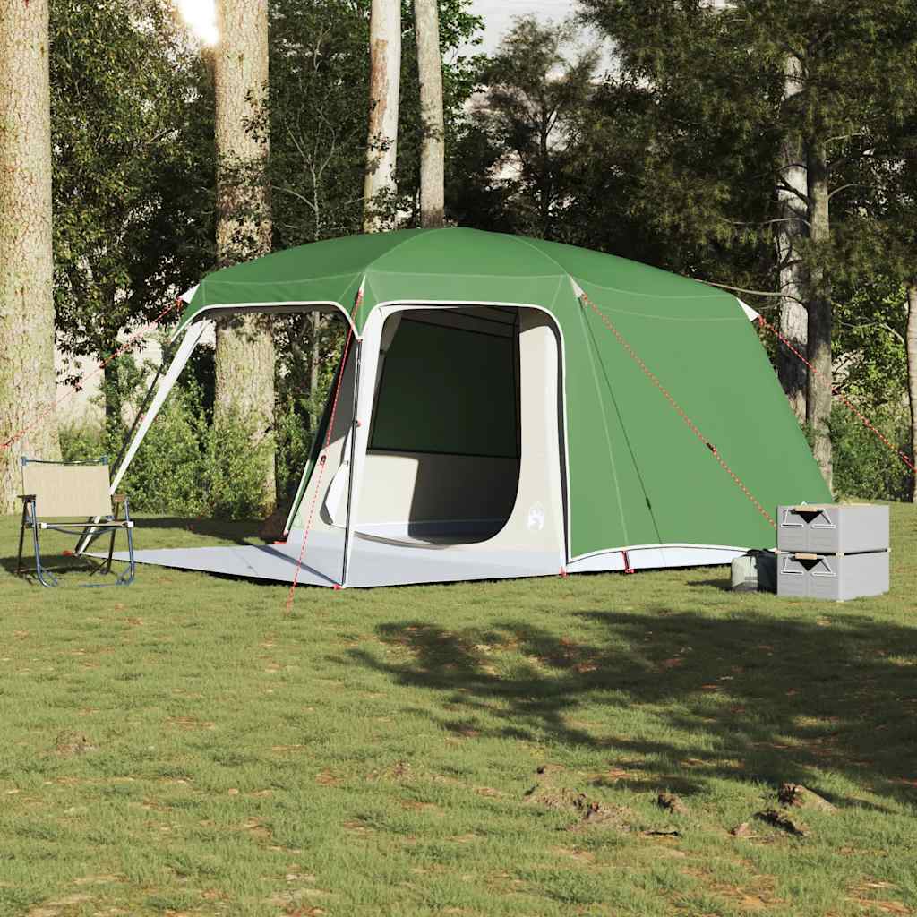 Tenda da Campeggio con Portico a Cupola 5 Persone Impermeabile