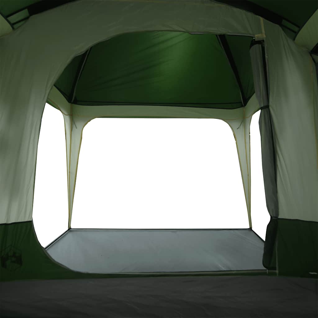 Tenda da Campeggio con Portico a Cupola 9 Persone Impermeabile