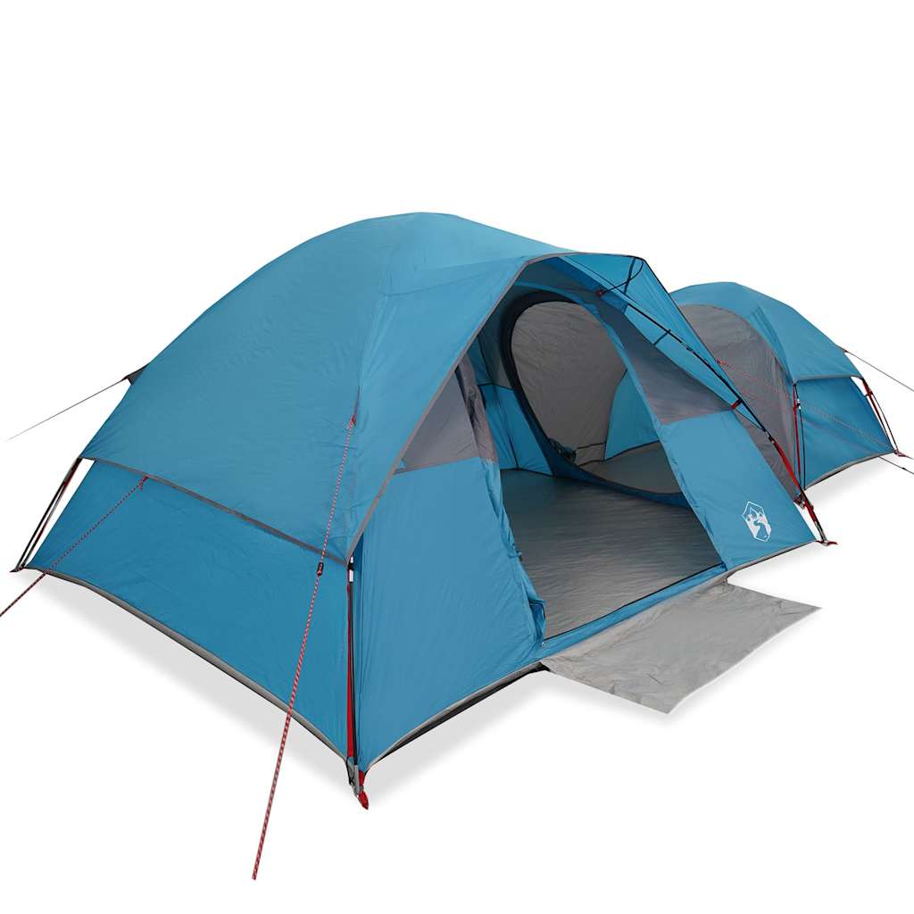 Tenda da Campeggio per 5 Persone Blu Impermeabile