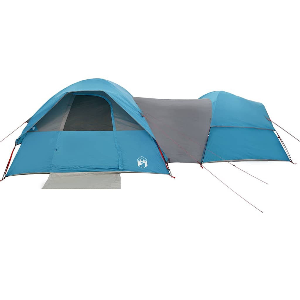 Tenda da Campeggio per 5 Persone Blu Impermeabile