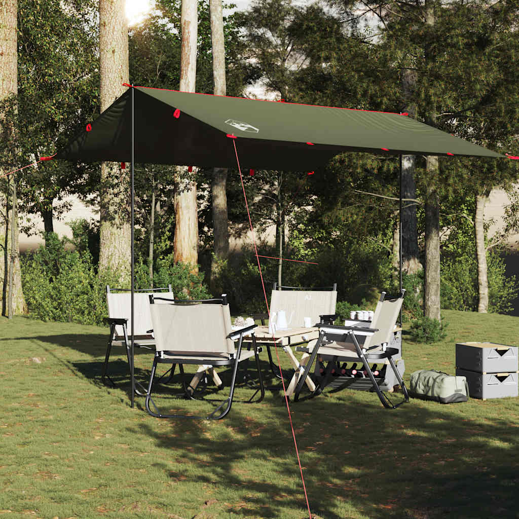 Telone da Campeggio Verde Oliva 306x306 cm Impermeabile