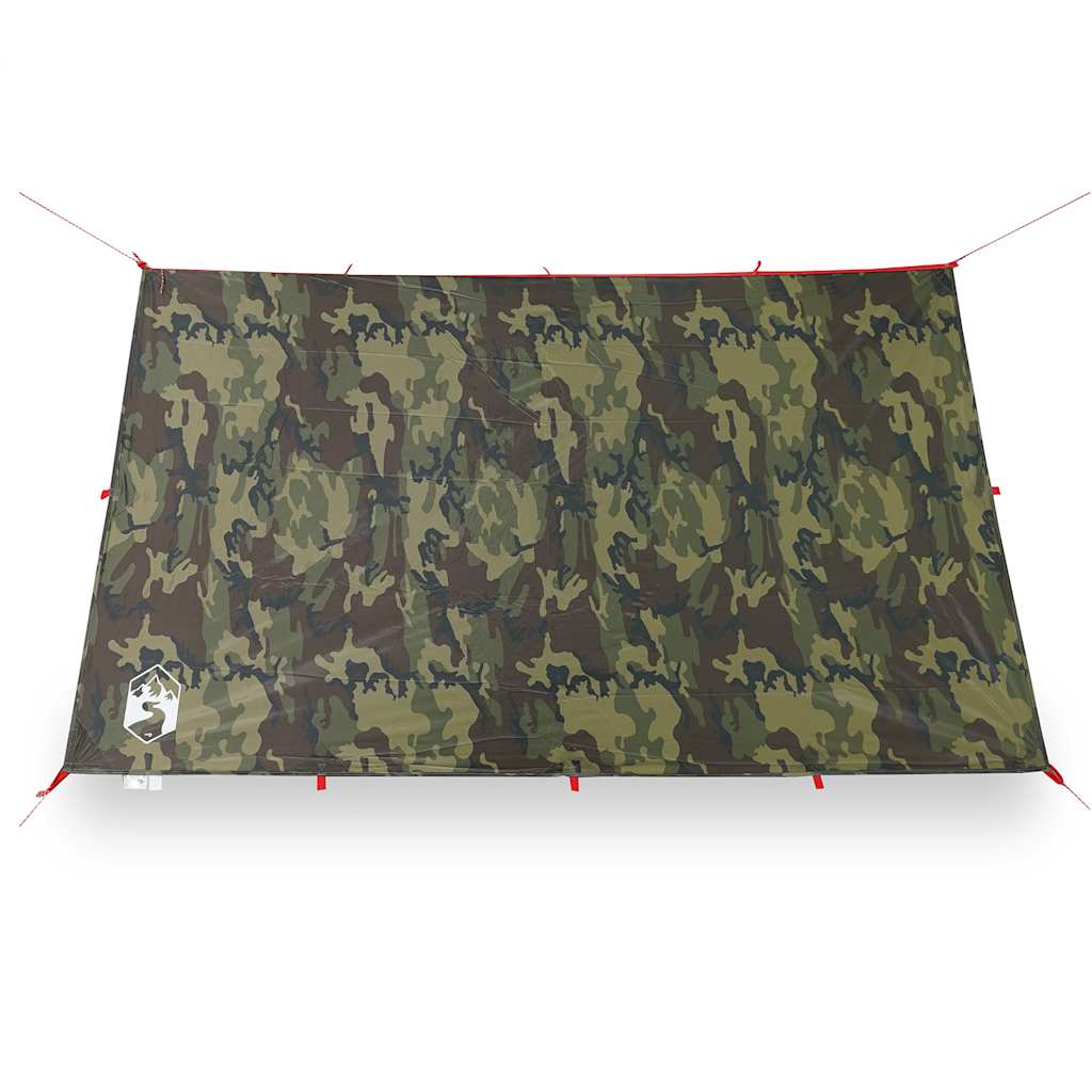 Telone da Campeggio Mimetica 306x306 cm Impermeabile