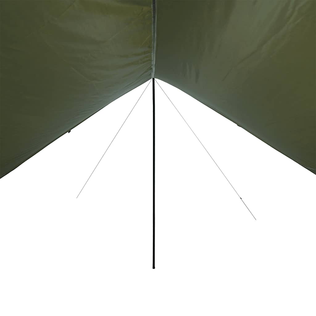 Telone da Campeggio Verde Oliva 438x376x212 cm Impermeabile