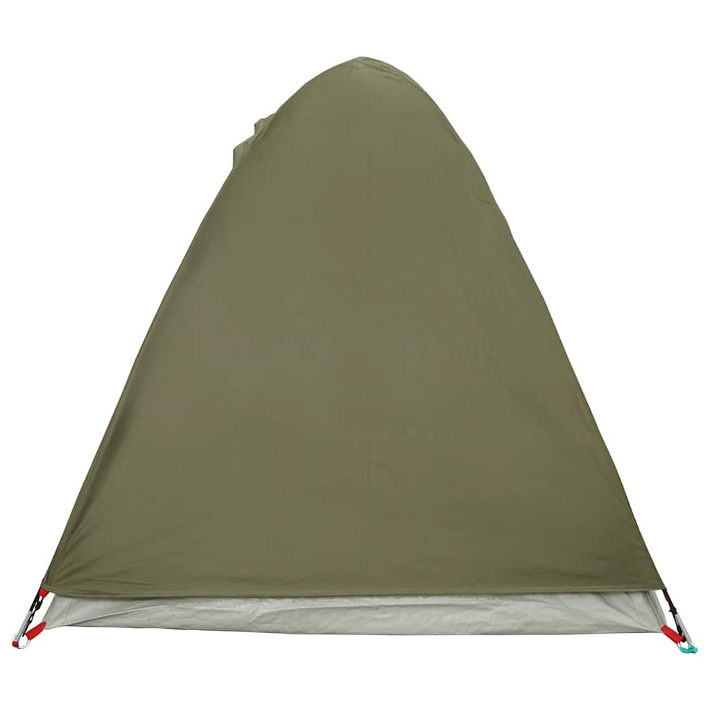 Tenda da Campeggio a Cupola 2 Persone Verde Oliva Impermeabile