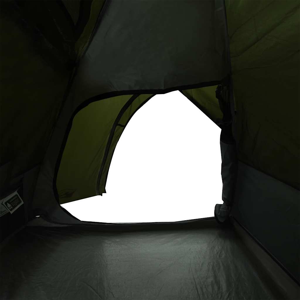 Tenda da Campeggio a Cupola 2 Persone Verde Oliva Impermeabile