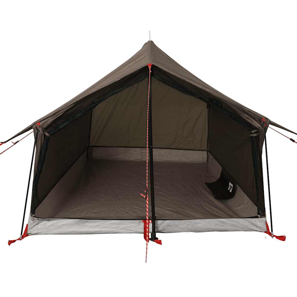 Tenda da Campeggio per 2 Persone Marrone Impermeabile