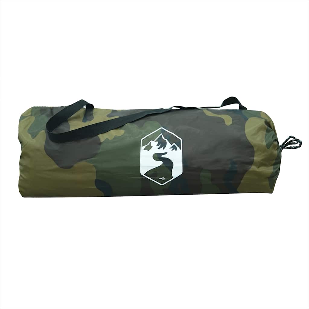 Tenda da Campeggio per 2 Persone Mimetica Impermeabile