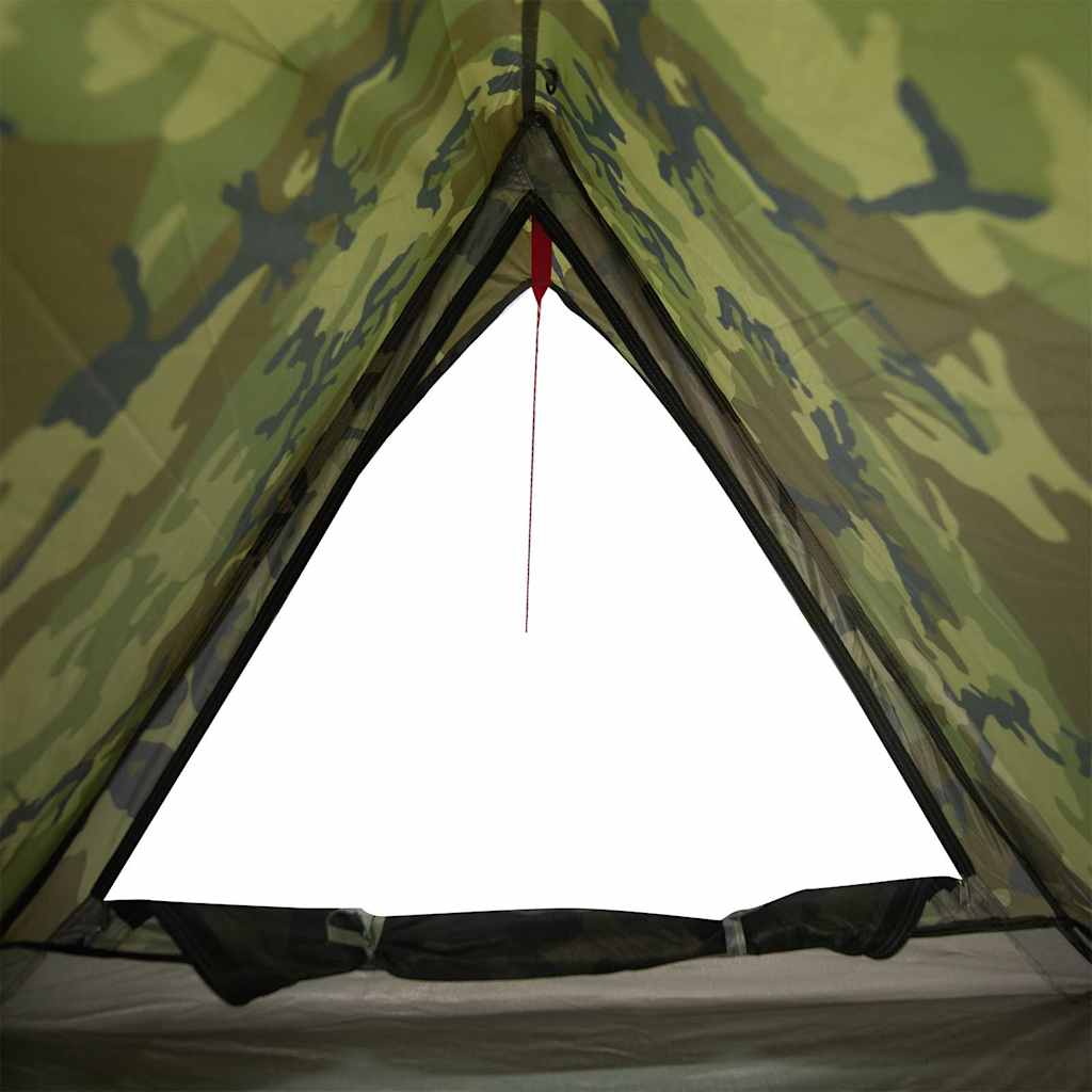Tenda da Campeggio per 2 Persone Mimetica Impermeabile