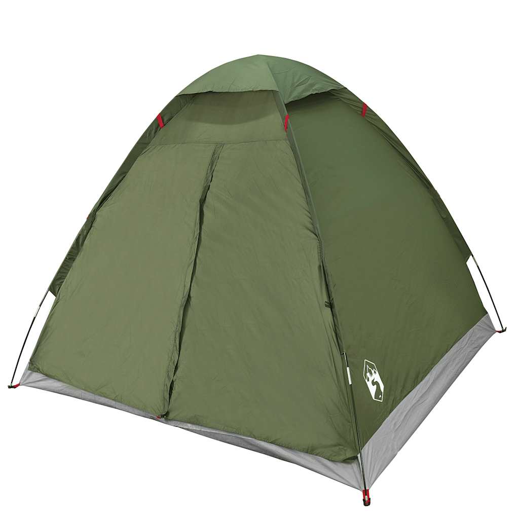 Tenda da Campeggio a Cupola 2 Persone Verde Oliva Impermeabile