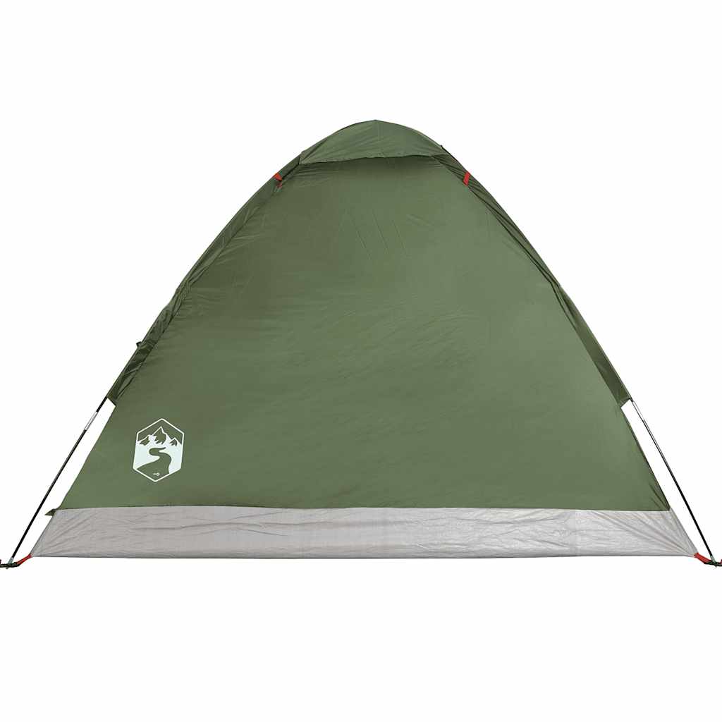 Tenda da Campeggio a Cupola 2 Persone Verde Oliva Impermeabile