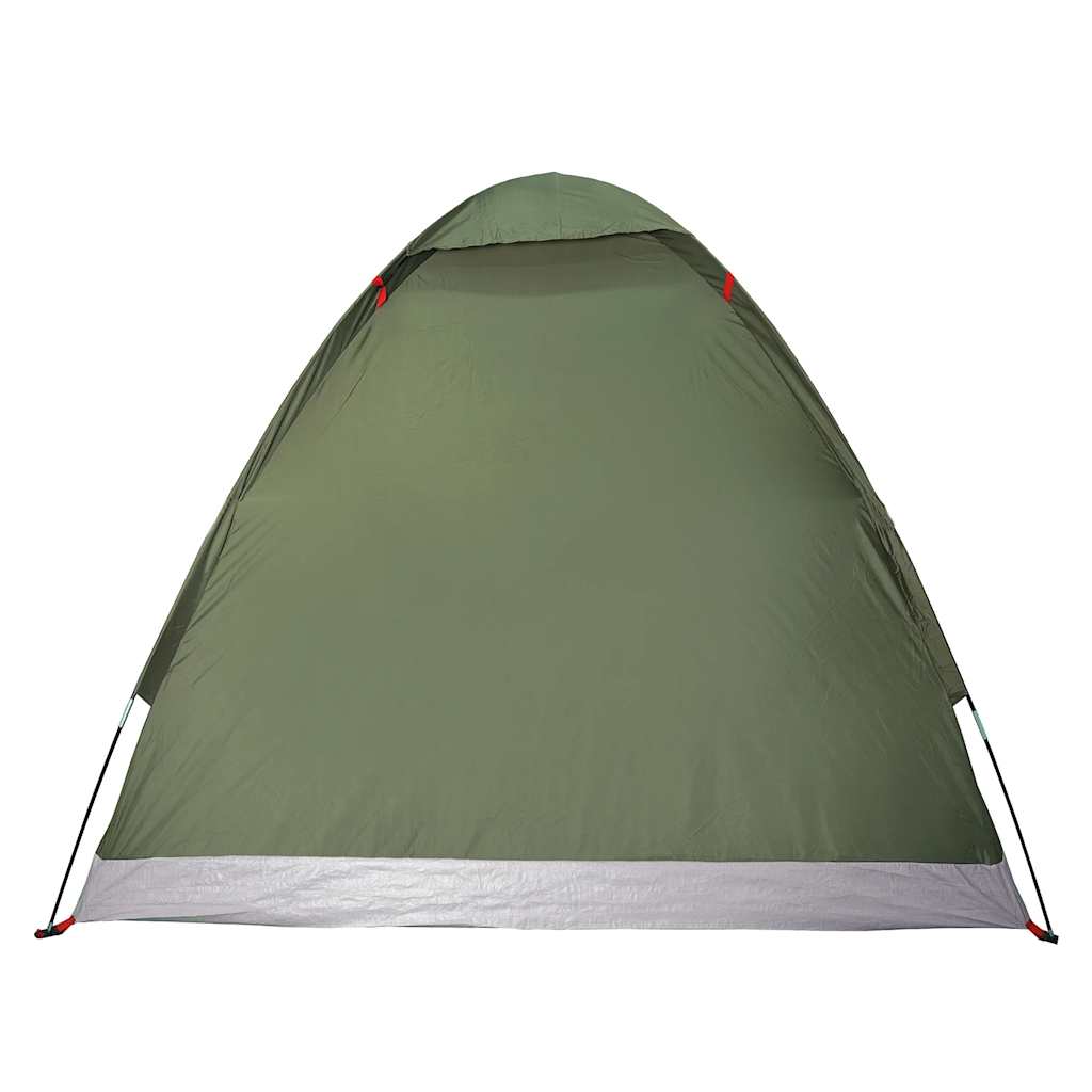 Tenda da Campeggio a Cupola 2 Persone Verde Oliva Impermeabile