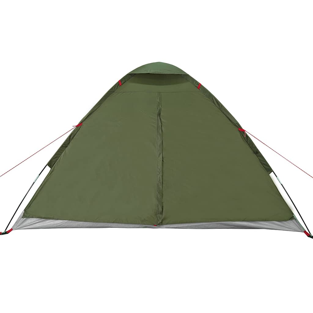 Tenda da Campeggio a Cupola 4 Persone Verde Oliva Impermeabile