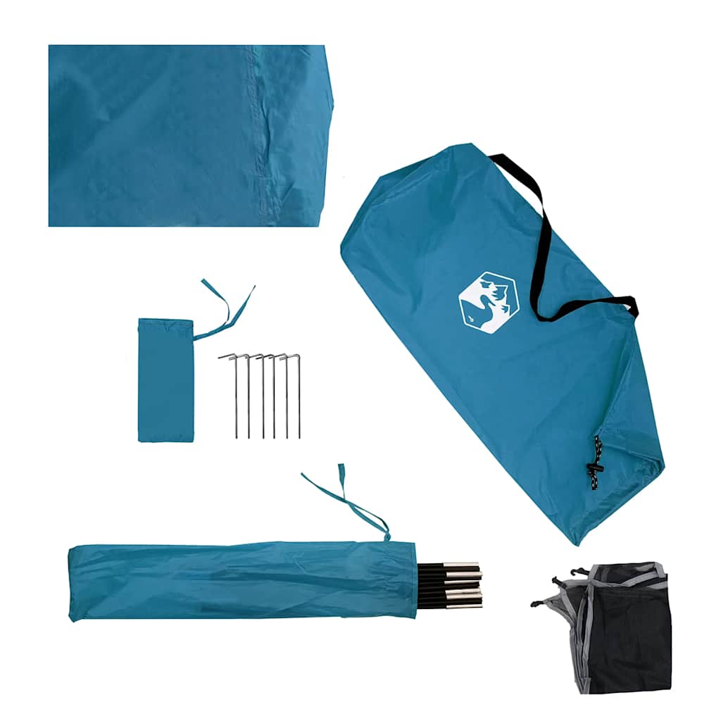 Frangivento da Campeggio Blu 344x120 cm Impermeabile