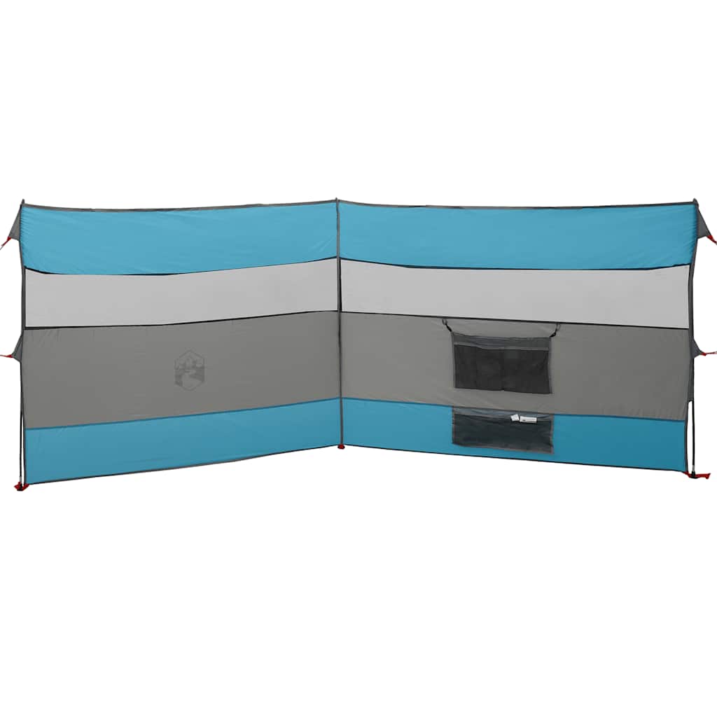 Frangivento da Campeggio Blu 340x130 cm Impermeabile