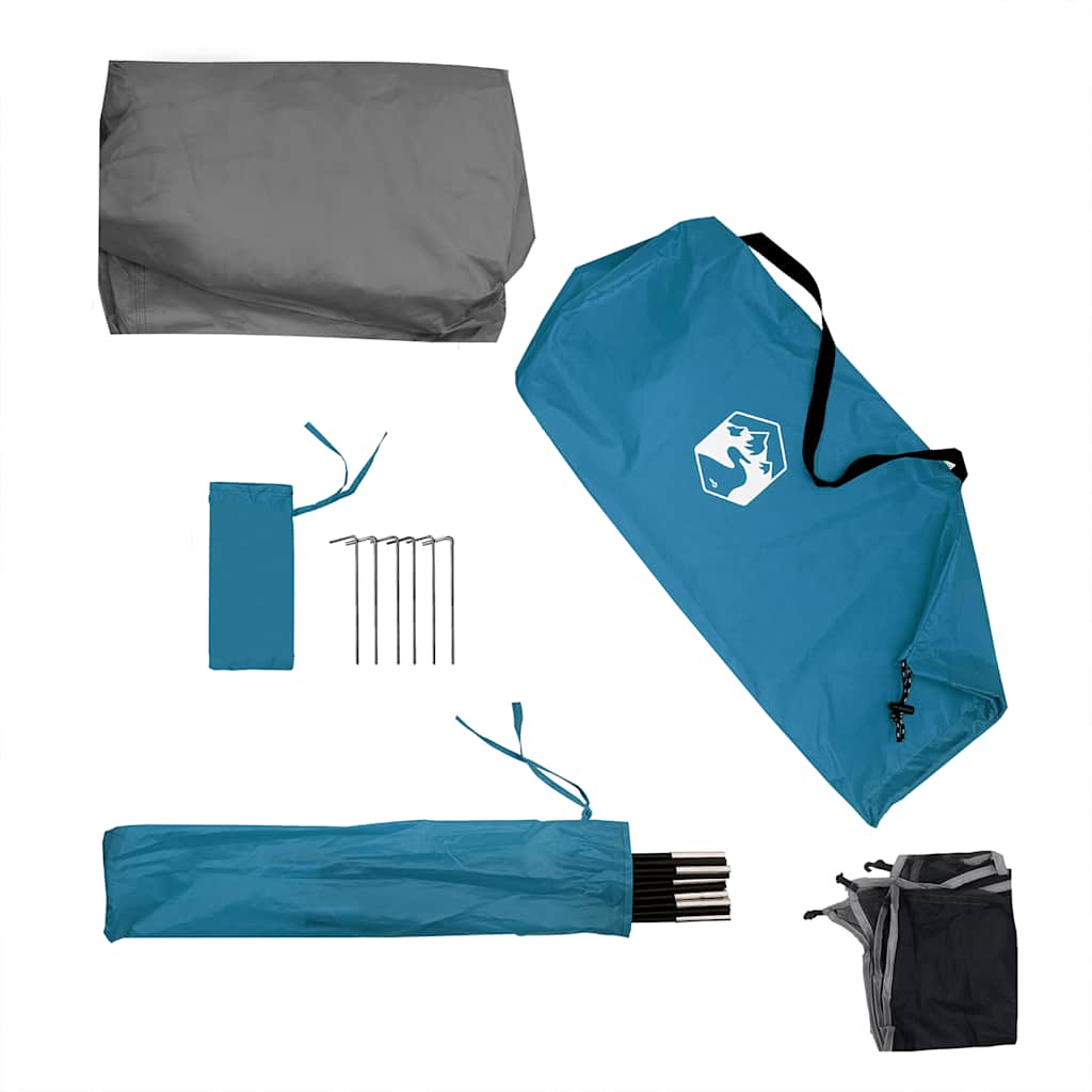 Frangivento da Campeggio Blu 340x130 cm Impermeabile