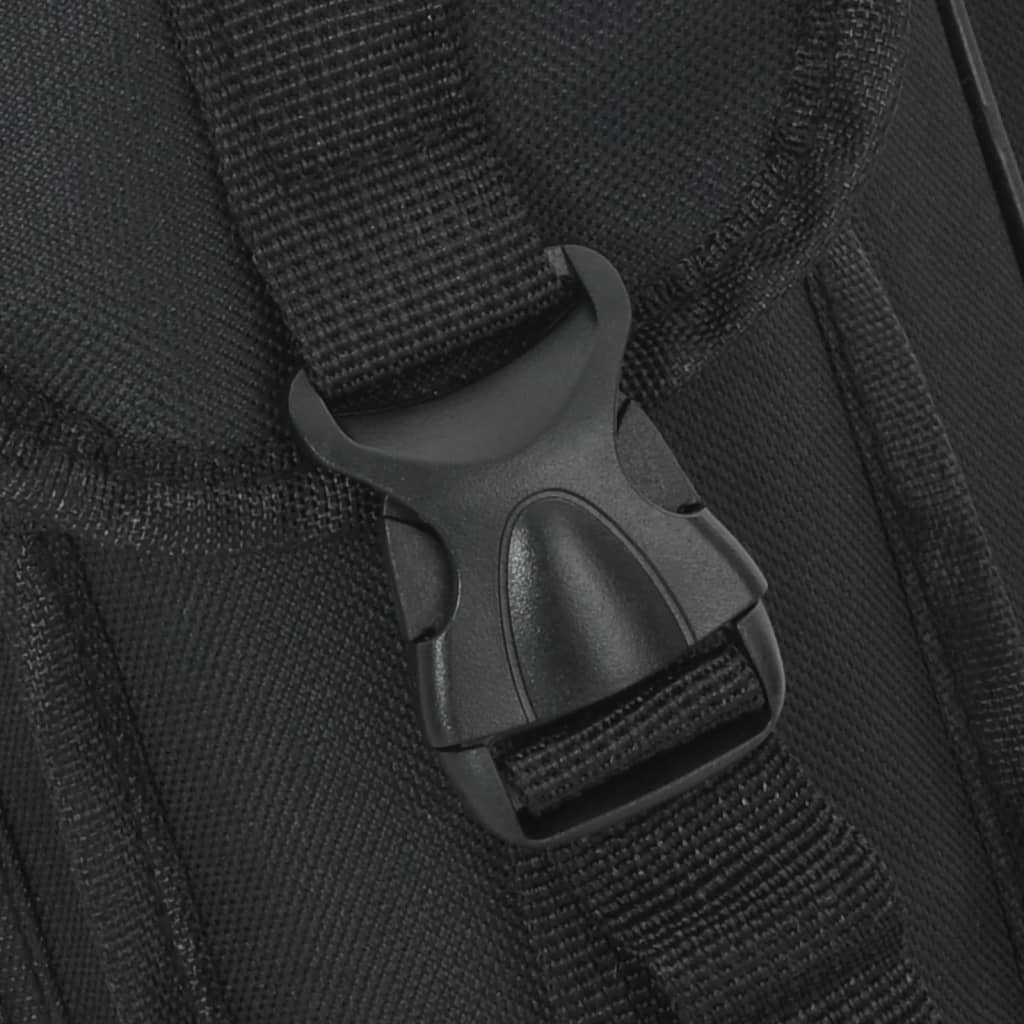 Borsa per Canna da Pesca Nera 150 cm in Tessuto Oxford