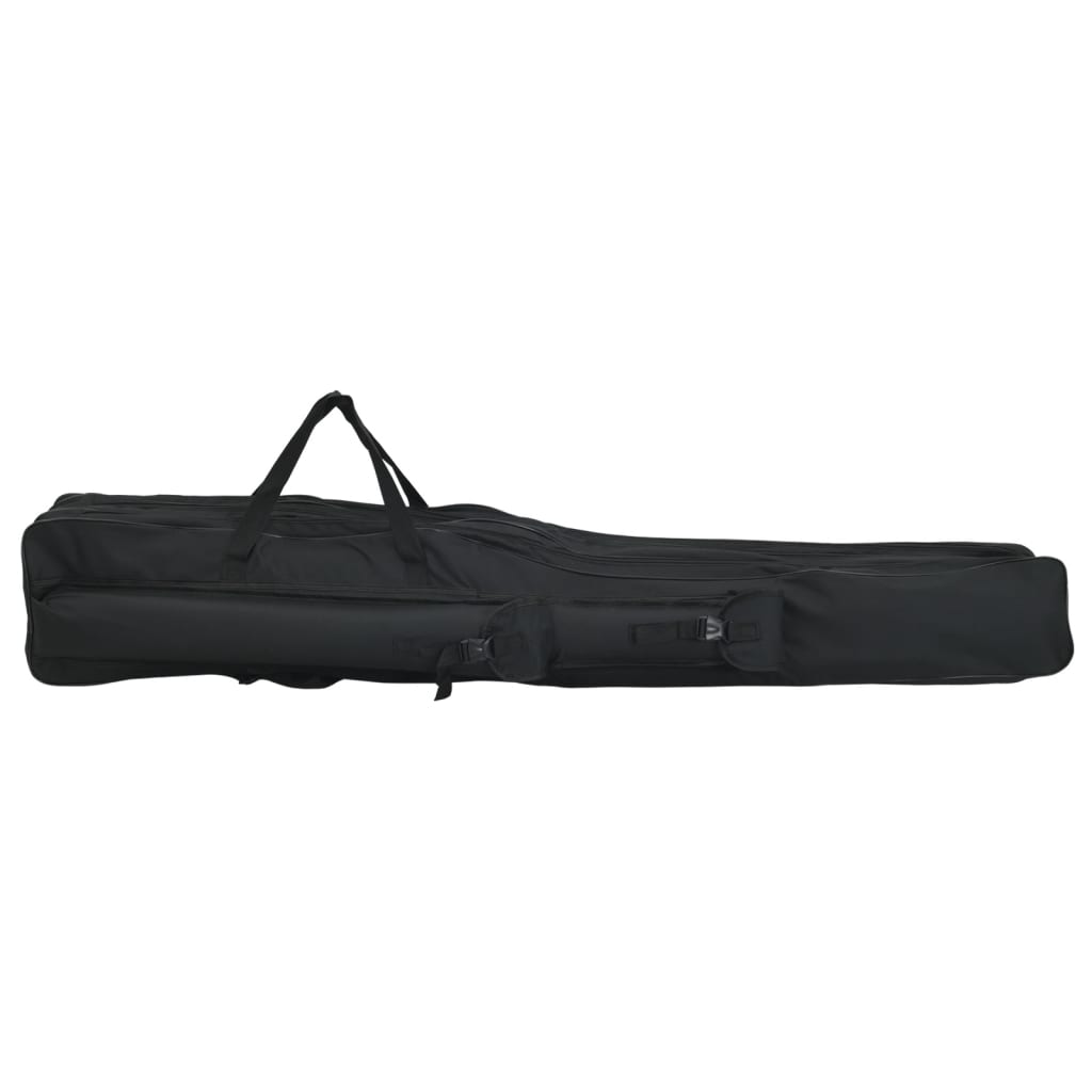 Borsa per Canna da Pesca Nera 150 cm in Tessuto Oxford