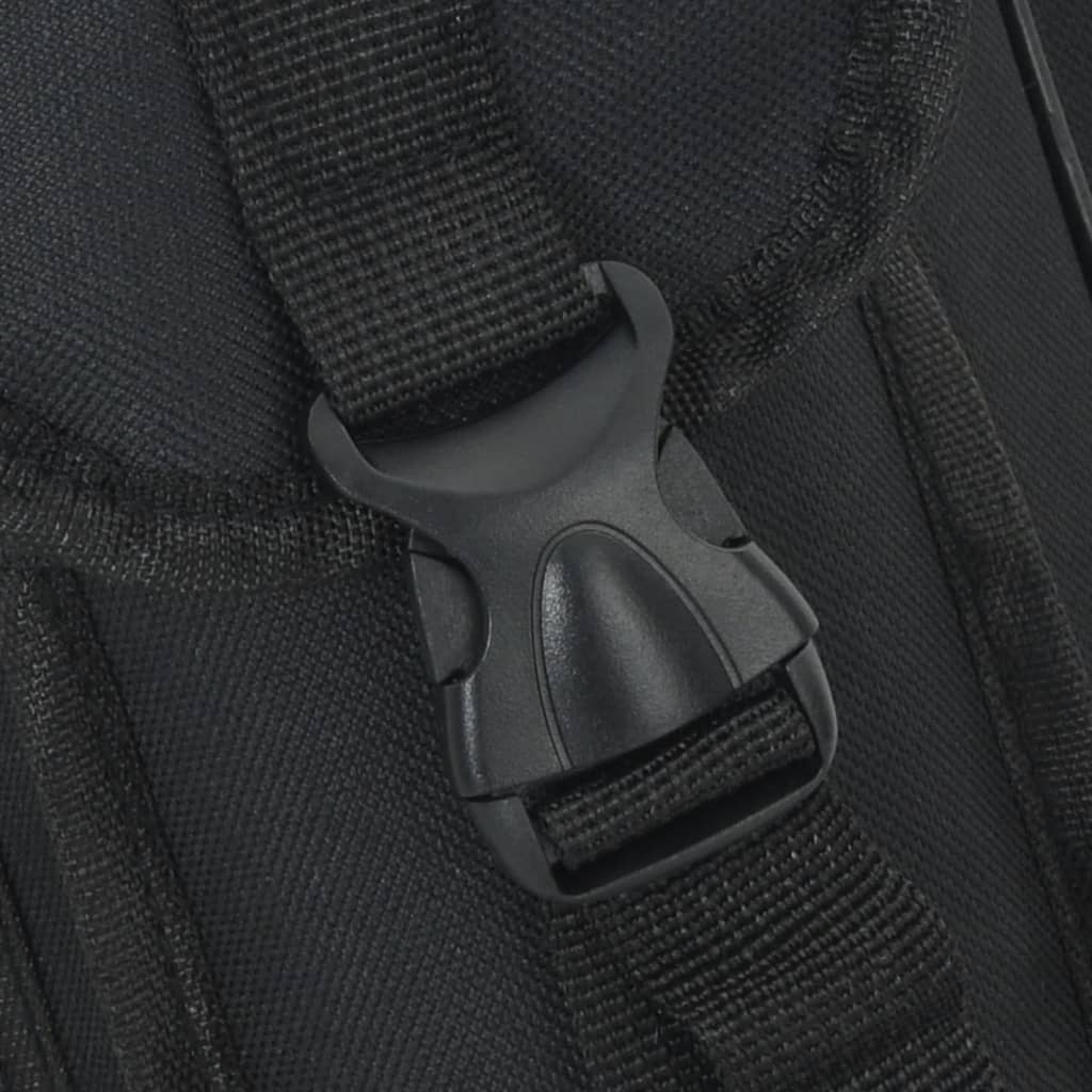Borsa per Canna da Pesca Nera 150 cm in Tessuto Oxford