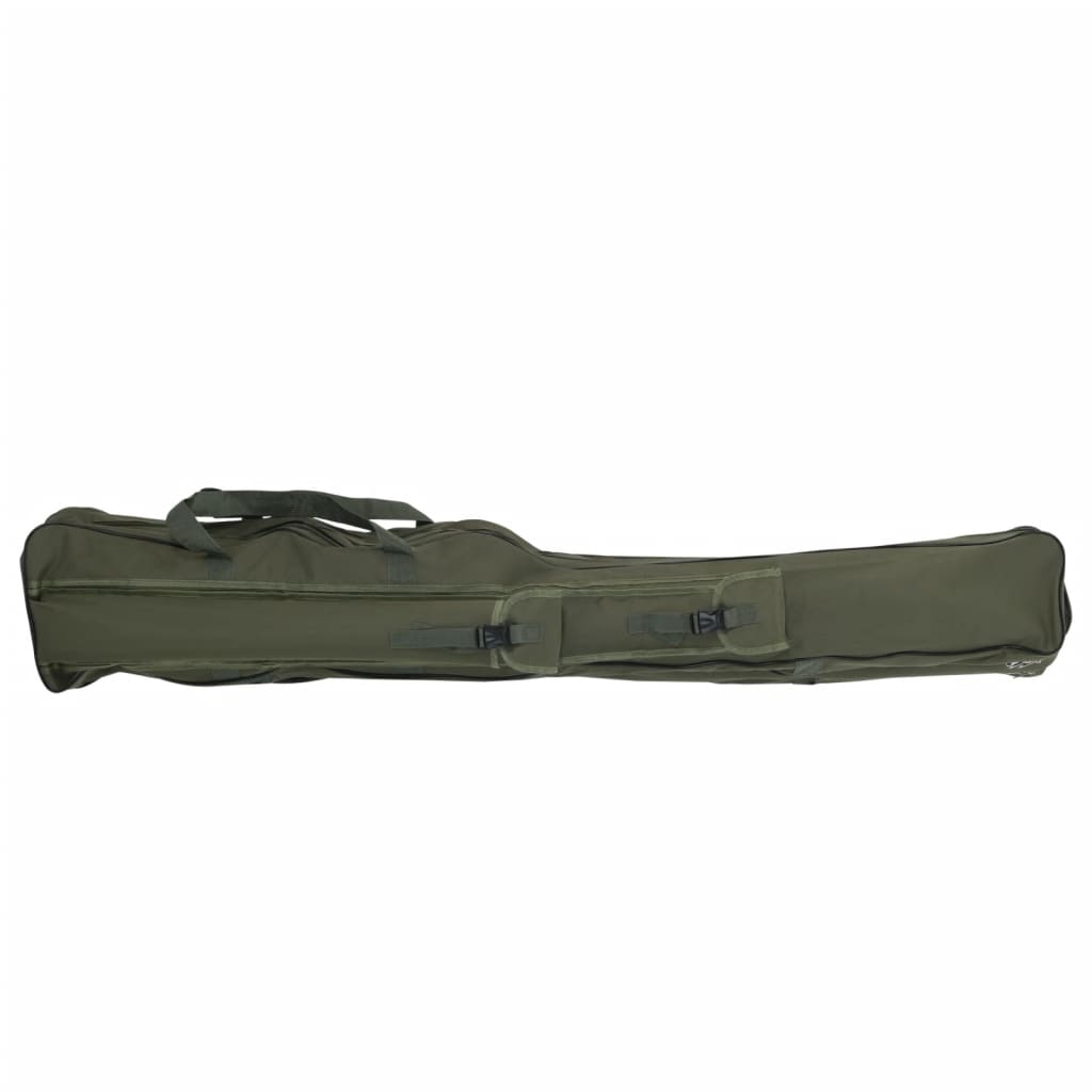 Borsa per Canna da Pesca Verde 160 cm in Tessuto Oxford