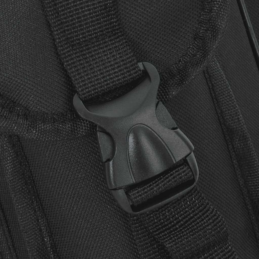 Borsa per Canna da Pesca Nera 160 cm in Tessuto Oxford