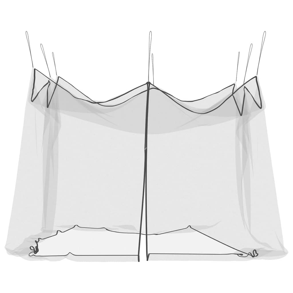 Rete per Zanzare da Giardino Rettangolare 220 mesh Nero