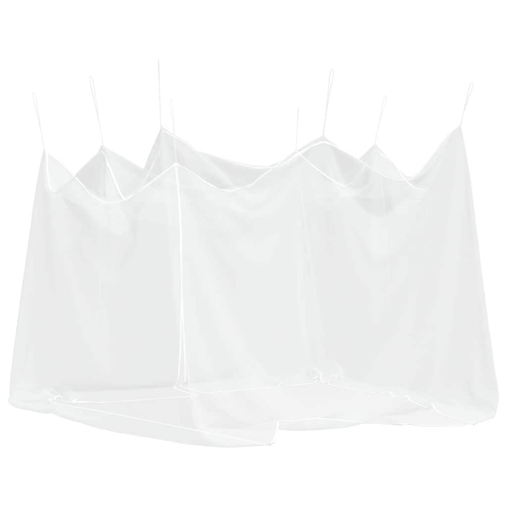 Rete per Zanzare da Giardino Rettangolare 220 mesh Bianco
