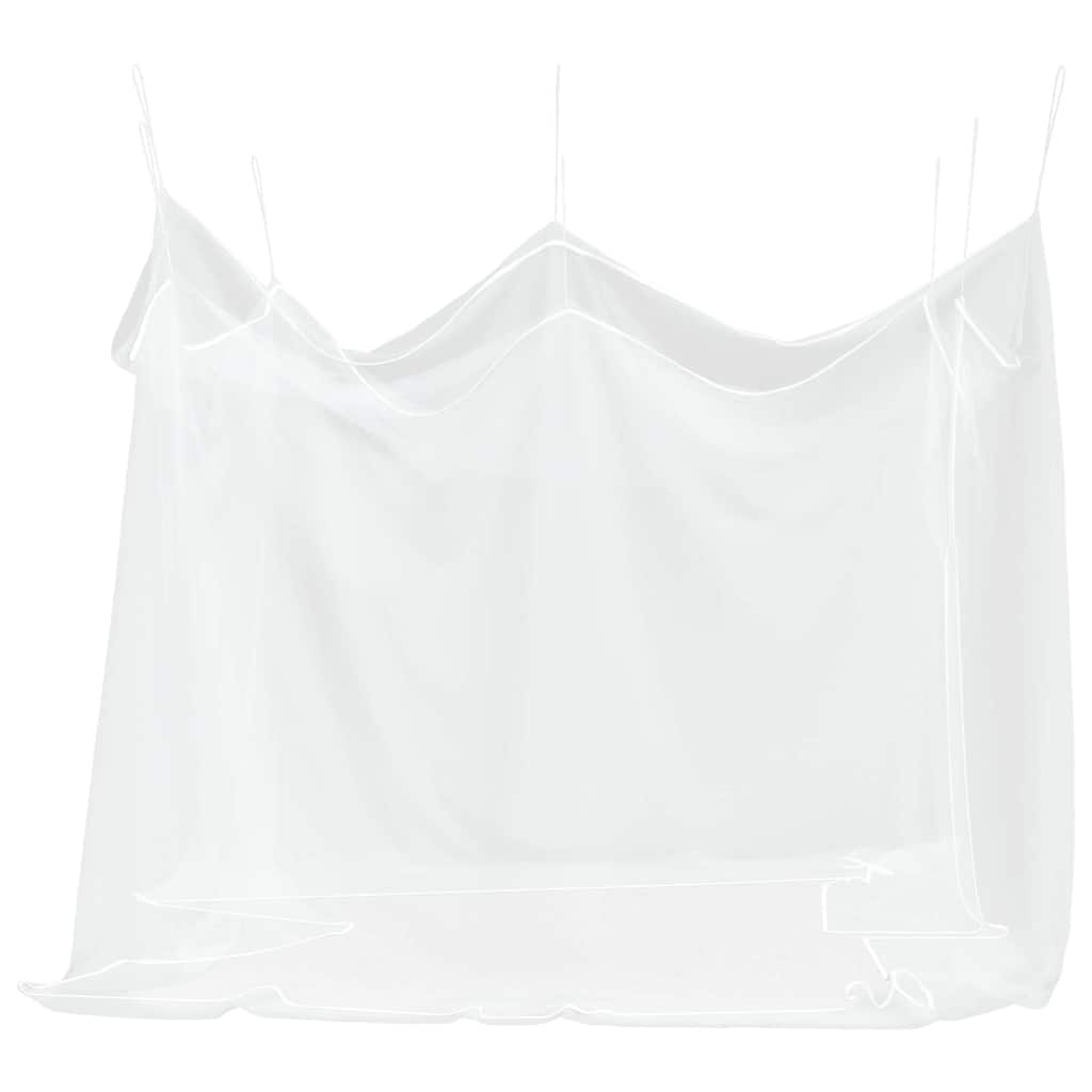 Rete per Zanzare da Giardino Rettangolare 220 mesh Bianco